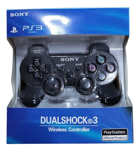 Pack 2 Joystick Sony Ps3 Dualshock 3 Mando Inalambrico Negro