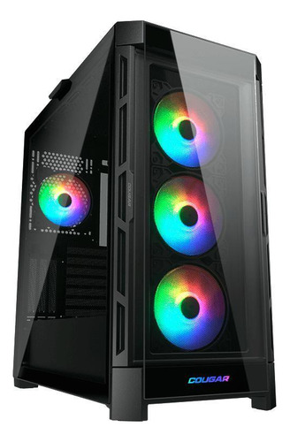 Gabinete Cougar Duoface Pro Rgb 4x Fans Preto