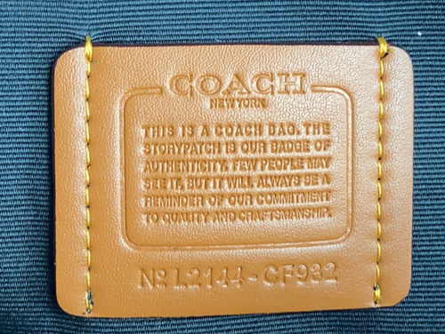 Bandolera Coach Charter Original Cf932 + Envio Gratis