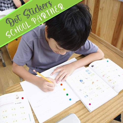 Pegatinas Royal Green Dot Con Etiqueta De Color Gris, Circle