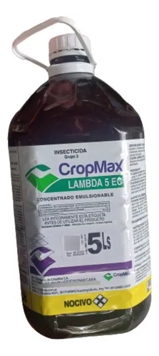 Insecticida Lambda 5 Cropmax  Bidón 5 Litros