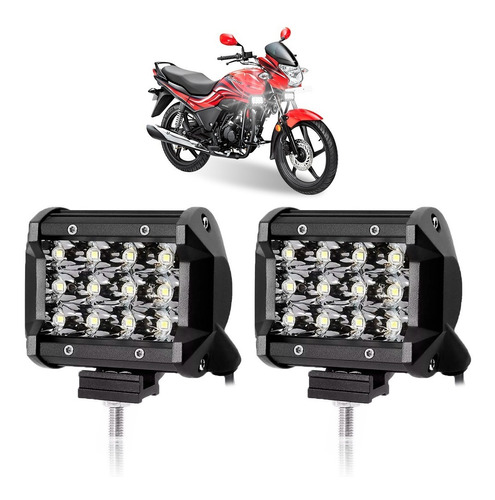 Kit Faro Auxiliar Cree Led 36w Auto Moto 4x4 Lancha F30 X 2