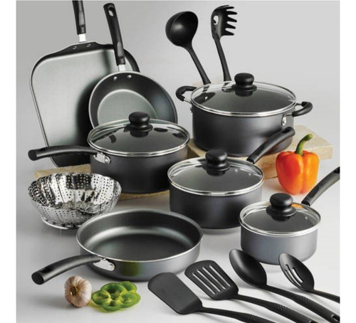Imagen 2 de 6 de Bateria De Cocina Tramontina 18 Pzas