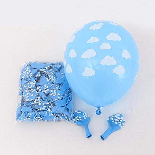 50pcs Globos De Látex En La Nube Globos Decorativos Globos C