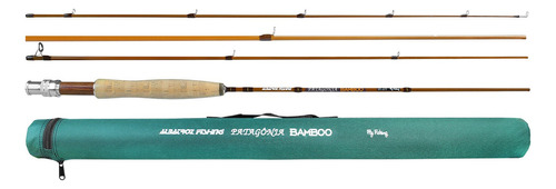 Vara De Fly Albatroz Patagônia Bamboo 9'0 #10 - 4 Partes Cor Bege