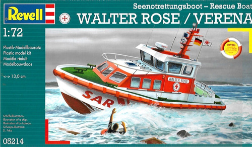 Lancha De Rescate Walter Rose/- Escala 1:72 - Revell 05214
