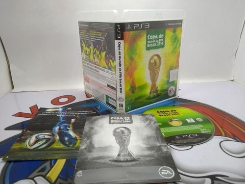 Ps3 - Fifa World Cup 2014 (mídia Física) Futebol Playstation