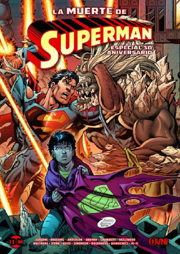 Libro - Cómic, Dc, La Muerte De Superman: 30 Aniversario Ov