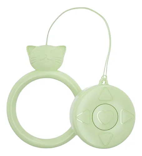 Pequeña Cámara Portátil Recargable Para Selfie Con Verde