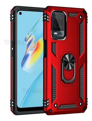Funda Uso Rudo Anillo Magnetico For Oppo