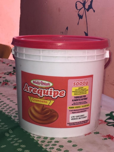 Imagen 1 de 1 de Arequipe Cremosito 5kg