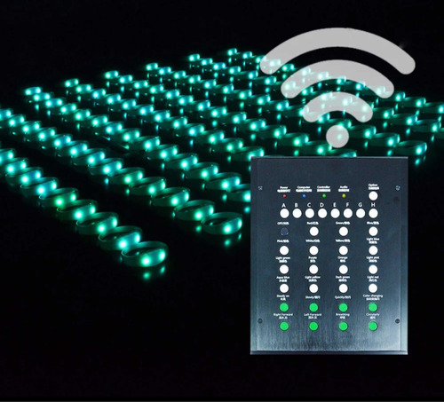Imagen 6 de 10 de Luces Led Brazaletes Led Con Logo Fiestas Concierto Eventos