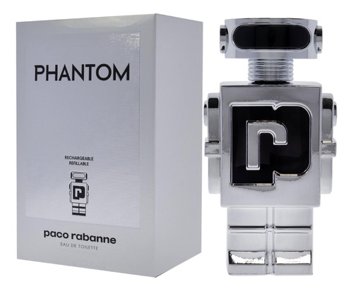 Perfume Paco Rabanne Phantom Edt Para Hombre, 150 Ml, Recarg
