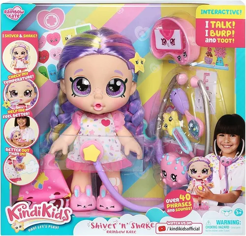 Muñeca Kindi Kids Kate 40 Frases Y Sonidos En Ingles