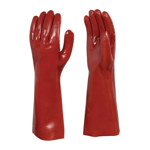 Guante Pvc Rojo 18 Pulgadas