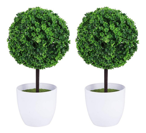 2 Piezas De Madera De Boj Artificial Para Modelar Árboles