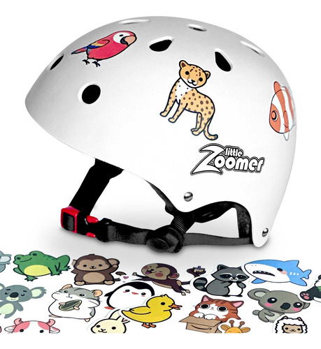 Little Zoomer Casco De Bicicleta Para Ninos, Ajustable Para 