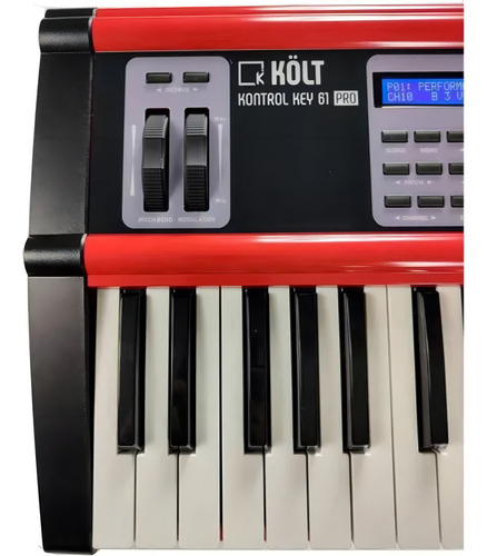 Teclado controlador Kolt 88pro Midi de 88 teclas