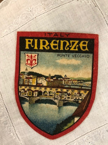 Antiguo Escudo  Firenze - Italia -