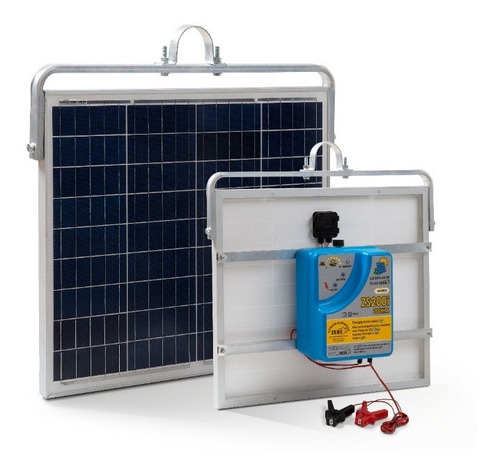 Eletrificador Solar Cerca Rural Alta Potência 200km Zebu 10j