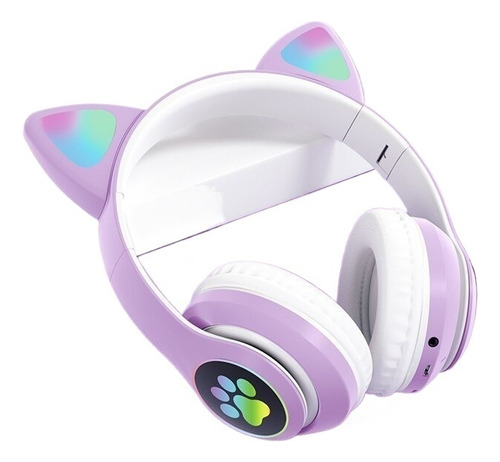 Cat Ear Audífonos Inalámbricos Bluetooth 5.0 Rva Audífono