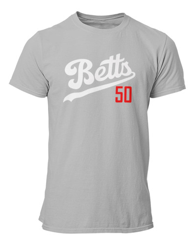 Betts 50 Playeras De Béisbol Mookie Número De Jugador Vinta