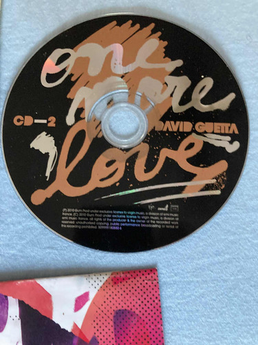 David Guetta /one More Love 2 Cds Ltd 2010 (Usado)