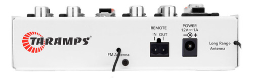 Mesa De Som 3 Canais Player Multicolor T0302 Mixer Taramps T