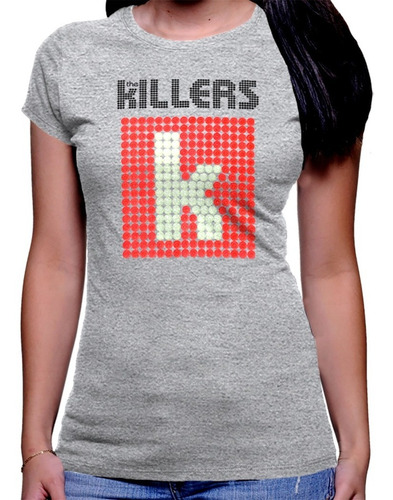 Camiseta Premium Dama Estampada The Killers 003