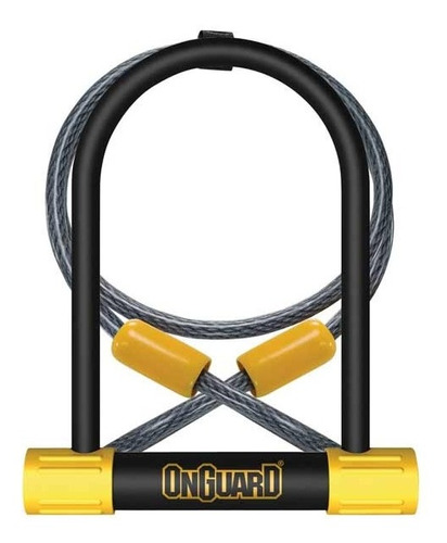 Candado U-lock Onguard Bulldog Mini Dt Cable 8015