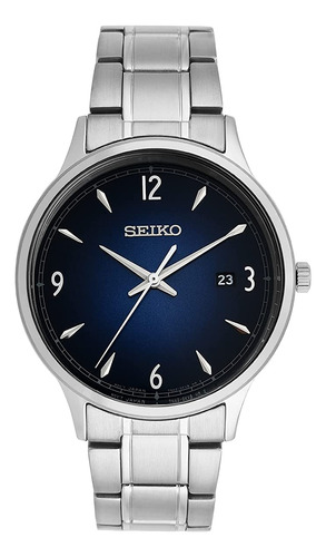 Seiko Men's Analogue Quartz Watch With Stainless Steel