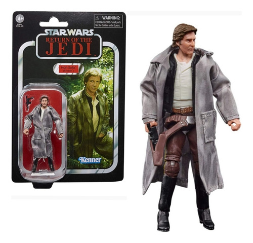 Star Wars El Regreso Deljedi Figura De Acción Han Solo Endor