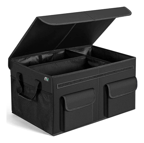 Organizador Plegable Para Cargo Por Miu Color, Negro