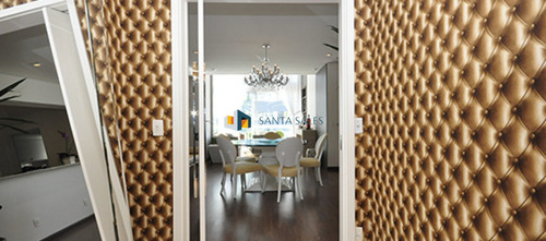 Imagem 4 de 15 de Espetacular Apartamento Mobiliado 2 Suítes Alto Padrão No Coração Do Brooklin!! - Ss39901