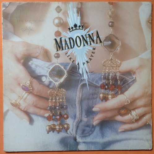 Lp Madonna Like A Prayer 1989 Com Encarte Vg Vinil (Usado)