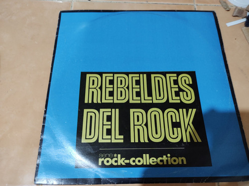 Los Rebeldes Del Rock Compilación 3xlps  Vinyl,lp,acetato 