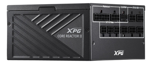 Fuente de poder para PC XPG COREREACTORII1000G-BKCUS 1kW negra 127V