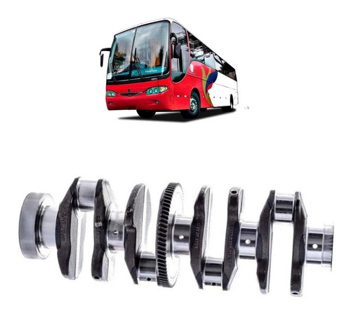 Virabrequim Motor Cummins Para Ônibus Volkswagen 18-310ot