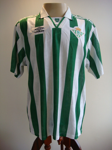 Camisa Futebol Betis Sevilha Espanha Umbro Usada Antiga 144
