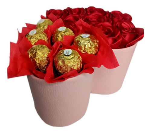 Regalos Personalizados De Rosas Eternas Y Ferrero Rocher