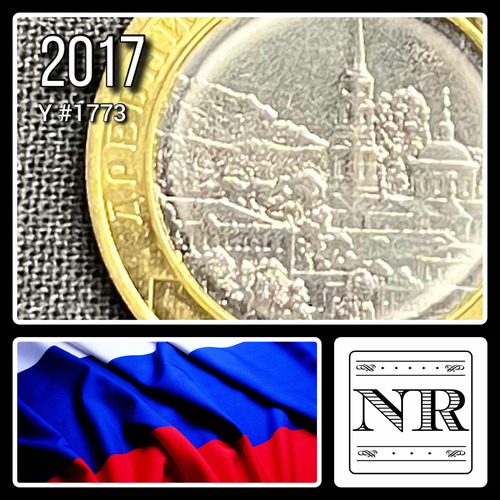 Rusia - 10 Rublos - Año 2017 - Y #1773 - Olonets 