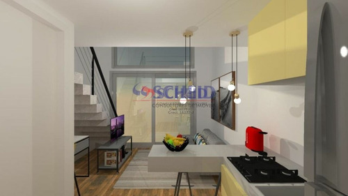Imagem 4 de 8 de Apartamento Duplex Na V.s.catarina, 1 Dormitório - Mc10272