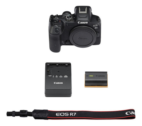 Câmera Canon Eos R7 Mirrorless Aps-c 4k60 32.5mp