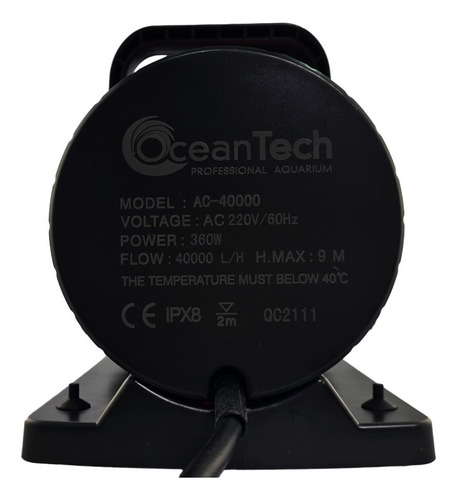 Bomba Submersa Eletrônica Oceantech Ac-40000 Controle Remoto 220v