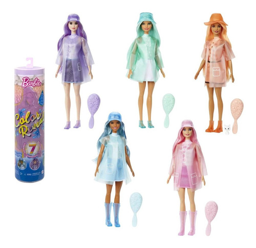 Barbie Color Reveal 7 Sorpresas Cambio De Color