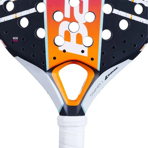 Paleta De Padel Babolat Dyna Energy Color Blanco Negro Naranja Rosa 2024