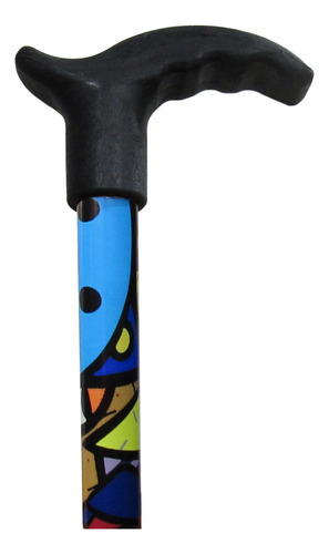 Bengala 4 Pontas Em Alumínio Personalizada 3 Opções De Cor Cor Multicolor