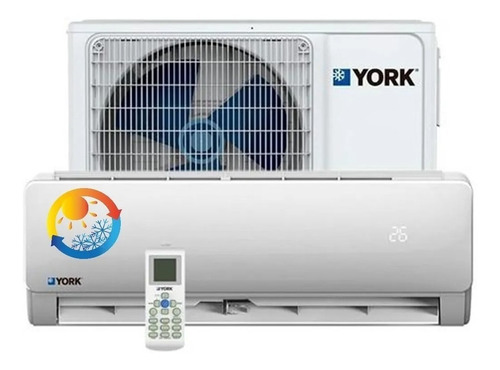 Aire Acondicionado Minisplit York 2 Ton Inverter Frio Calor