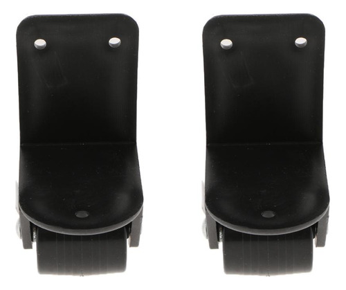 2 Pcs De Ruedas Giratorias De Equipajes Accesorio De