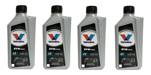 Aceite Valvoline Synpower 4t 10w40 X 4lt - Sintetico